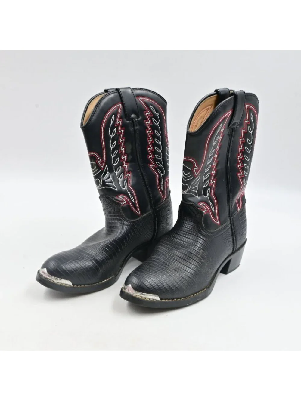 Kid's Durango Cowboy Boots Leather Western Youth US Size 4D